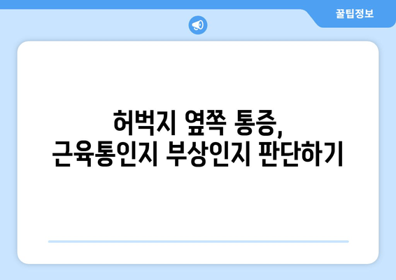 허벅지 옆쪽 통증, 놓치지 말아야 할 5가지 원인과 해결 방안 | 허벅지 통증, 옆구리 통증, 운동 부상, 근육통, 통증 완화