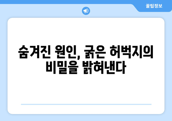 굵은 허벅지의 비밀| 알려지지 않은 원인과 해결책 | 허벅지 비만, 원인 분석, 운동, 식단, 건강