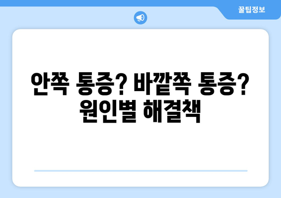 허벅지 안쪽, 바깥쪽 통증의 진실! 원인 파헤치기 & 해결 솔루션 | 허벅지 근육 통증, 운동, 재활, 스트레칭