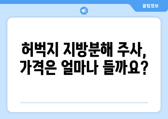 허벅지 지방분해 주사 가격과 효과 후기| 실제 경험 공개 | 허벅지 살, 비용, 후기, 효과, 주사 시술