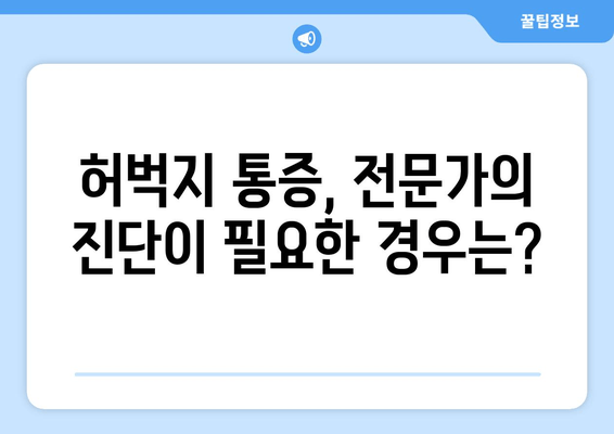 허벅지 통증, 앞쪽과 뒤쪽의 차이! 부위별 원인 파악 가이드 | 허벅지 통증, 원인 분석, 통증 해결 팁