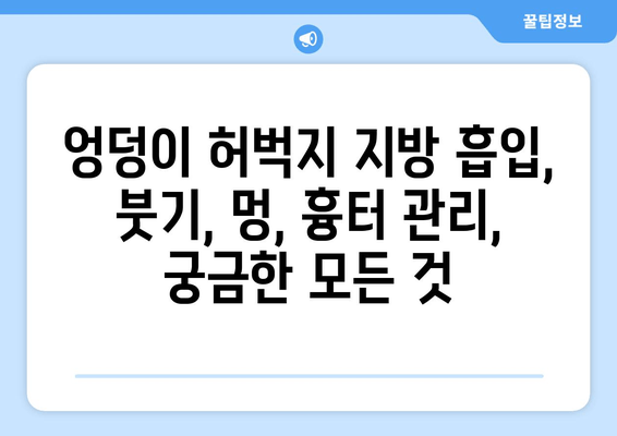 엉덩이, 허벅지 지방 흡입, 가격보다 중요한 것은 결과! | 성공적인 수술 결과를 위한 선택 가이드