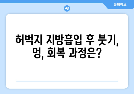 허벅지 지방흡입 후기| 출근 가능할까요? 비용과 회복 과정까지! | 허벅지 지방흡입, 붓기, 멍, 회복, 출근, 비용