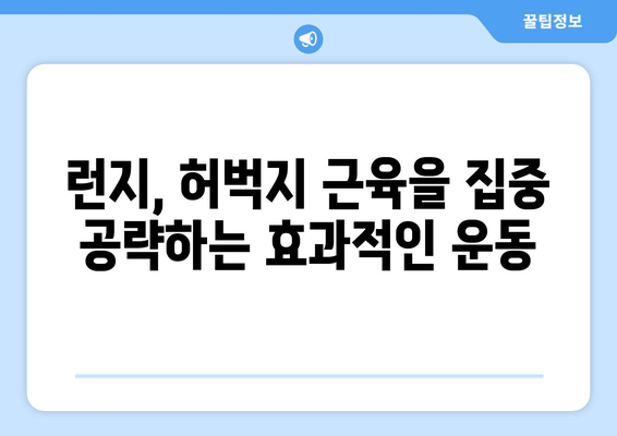 집에서도 탄탄하게! 허벅지 런지 홈 트레이닝 루틴 | 효과적인 운동법, 자세 교정, 주의 사항