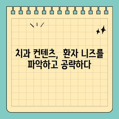 서판교 치과, 소비자 니즈를 사로잡는 컨텐츠 마케팅 전략 | 치과 마케팅, 컨텐츠 제작, 환자 유치