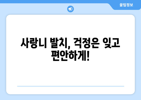 사랑니 제거 두려움, 이제 안녕! | 사랑니 발치 공포 극복 가이드