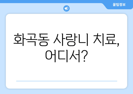 화곡동 사랑니, 뽑아야 할까요? | 사랑니 발치, 치료 필요성, 화곡동 치과 추천