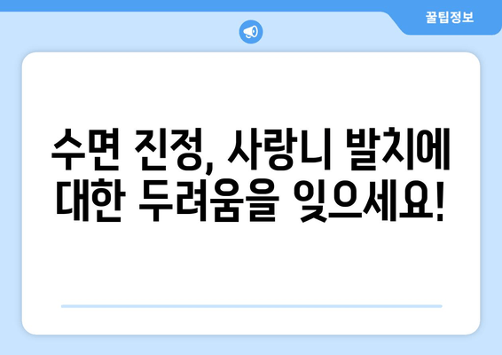 사랑니 발치, 수면 진정으로 편안하게! 불안 해소 가이드 | 사랑니, 발치, 수면 진정, 불안 해소, 치과