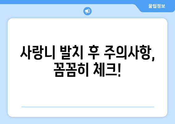 사랑니 발치, 꼭 해야 할까요? | 사랑니 발치 기준, 통증, 비용, 주의사항