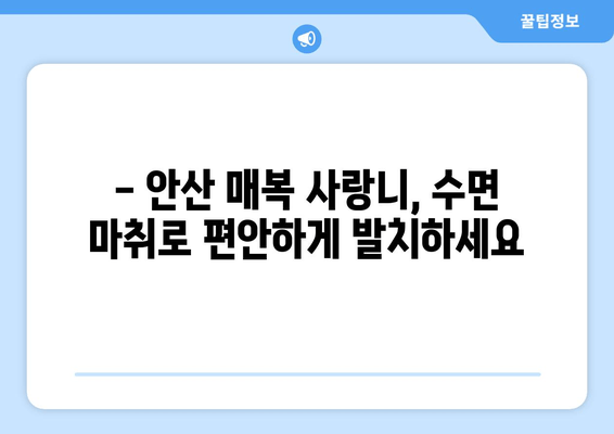 안산 매복 사랑니 발치, 수면 전문의에게 맡겨야 하는 이유| 통증과 불안감 없이 안전하게 | 안산 치과, 사랑니 발치, 수면 마취, 안전한 발치