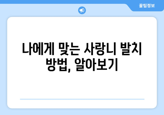 대전 사랑니 발치 고민? 믿을 수 있는 치과 선택 가이드 | 사랑니, 발치, 대전 치과, 추천