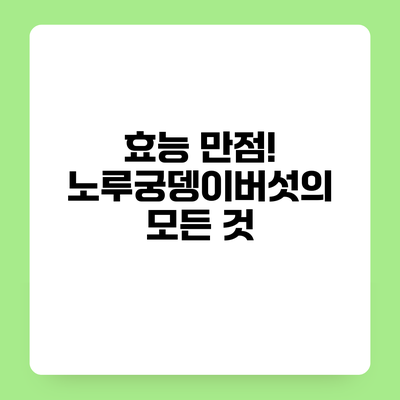 효능 만점! 노루궁뎅이버섯의 모든 것